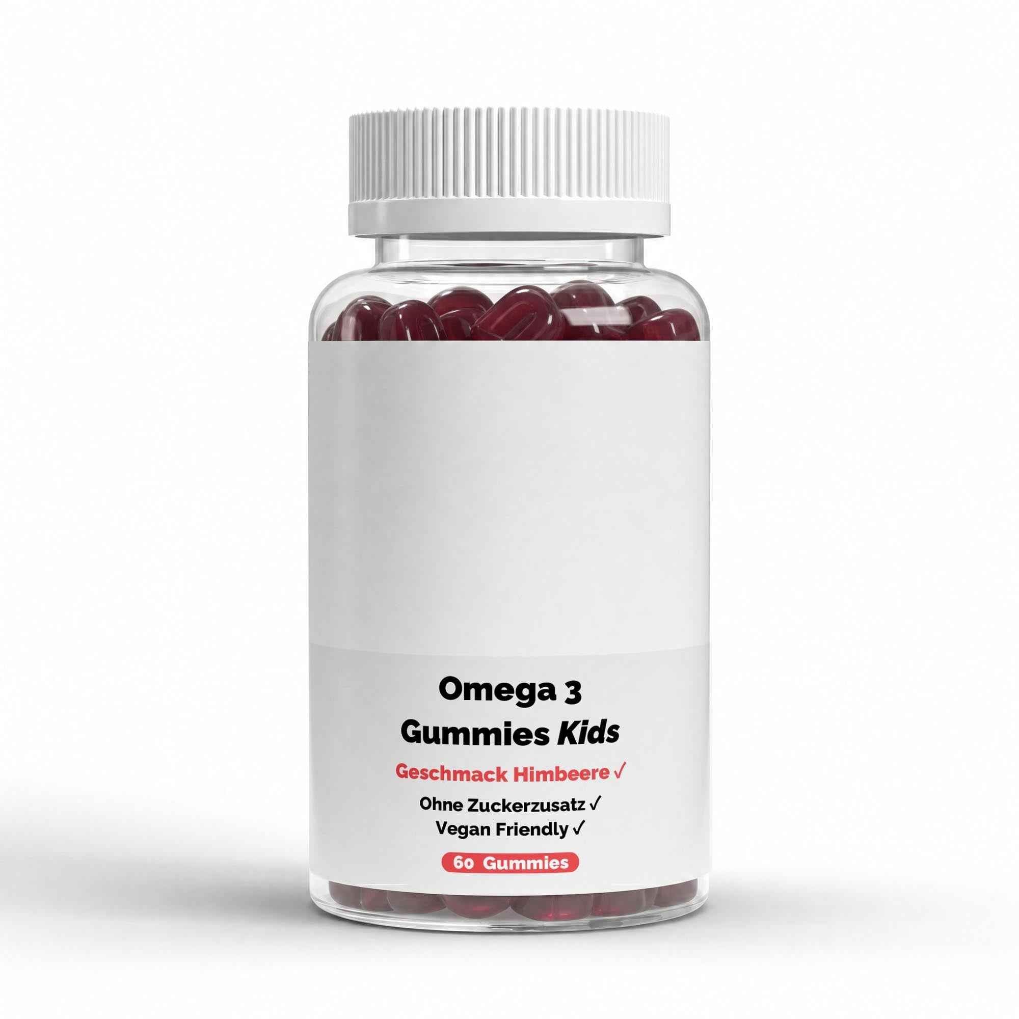 Omega 3 Gummies Kids - Raspberry - 60 vegan Gummies