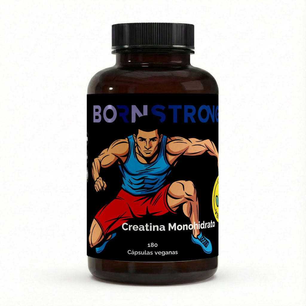 Bote de creatina monohidrato en tabletas – 180 tabletas – formato sin polvo