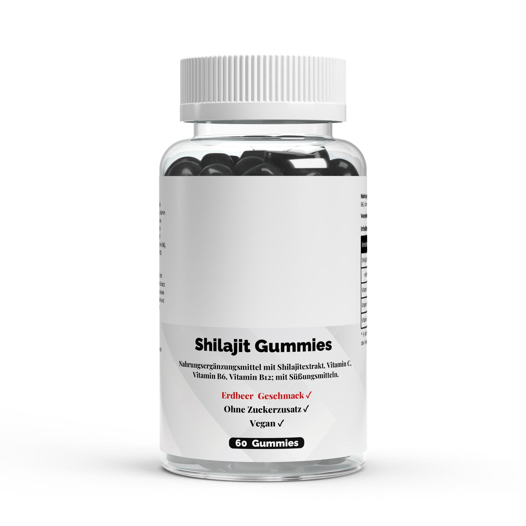 Gominolas de Shilajit + Vitaminas C, B6, B12 - 60 unidades - BORNSTRONG FITNESS