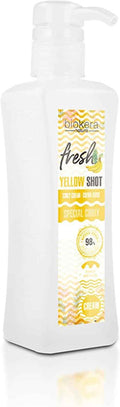 SALERM - Activador de Rizos en Crema - Curly Cream Yellow Shot - 300 ml - Biokera Fresh - Rizos Definidos - Hidratación Profunda del Cabello - Elimina el Encrespamiento - Sin Sulfatos ni Parabenos