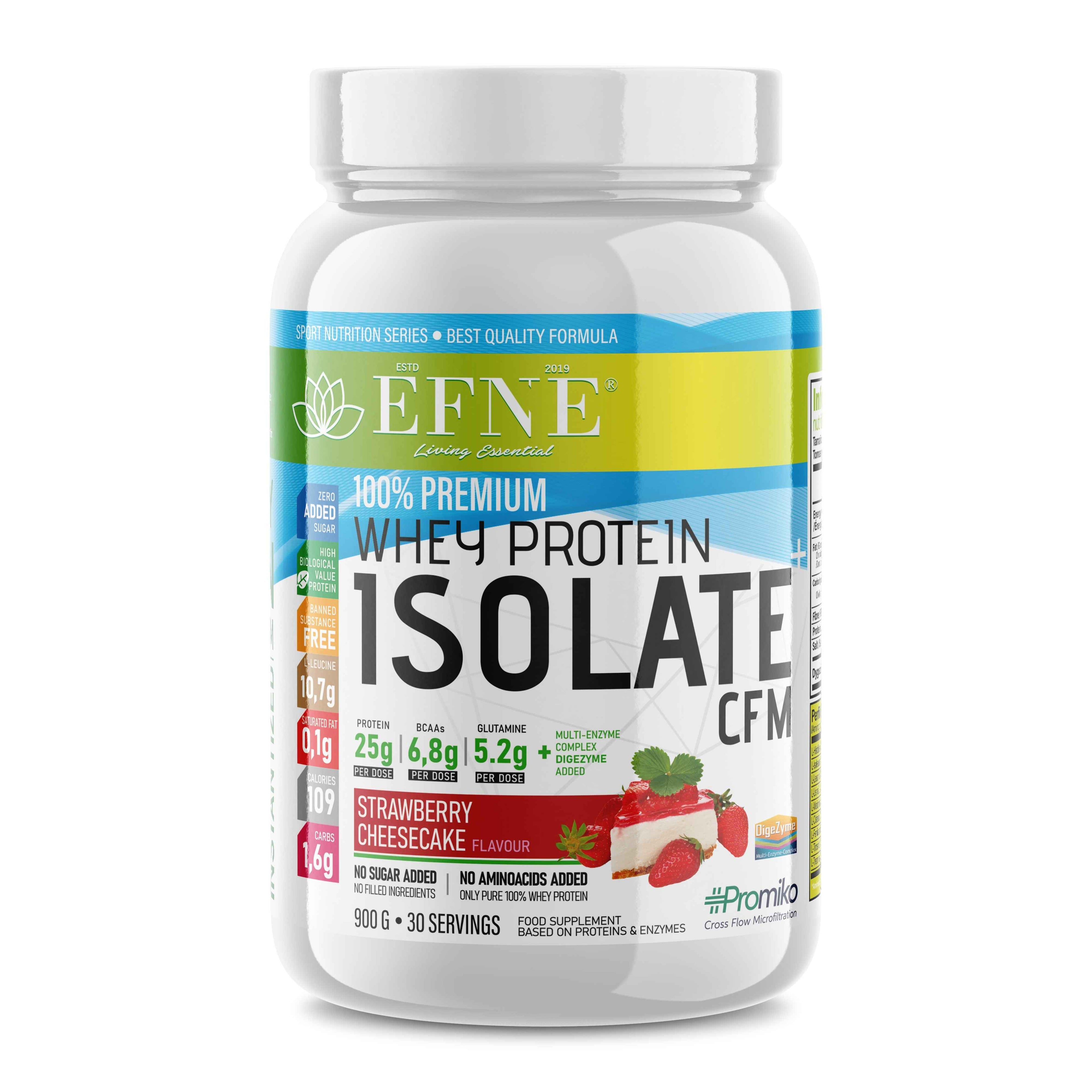 Proteína Isolate EFNE – Strawberry Cheesecake