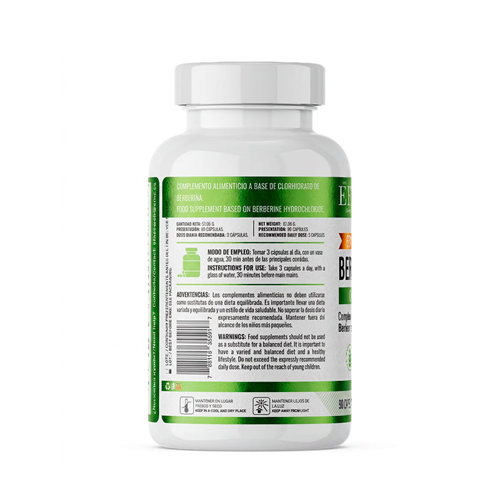 Berberina 97% EFNE – Control de glucosa y metabolismo