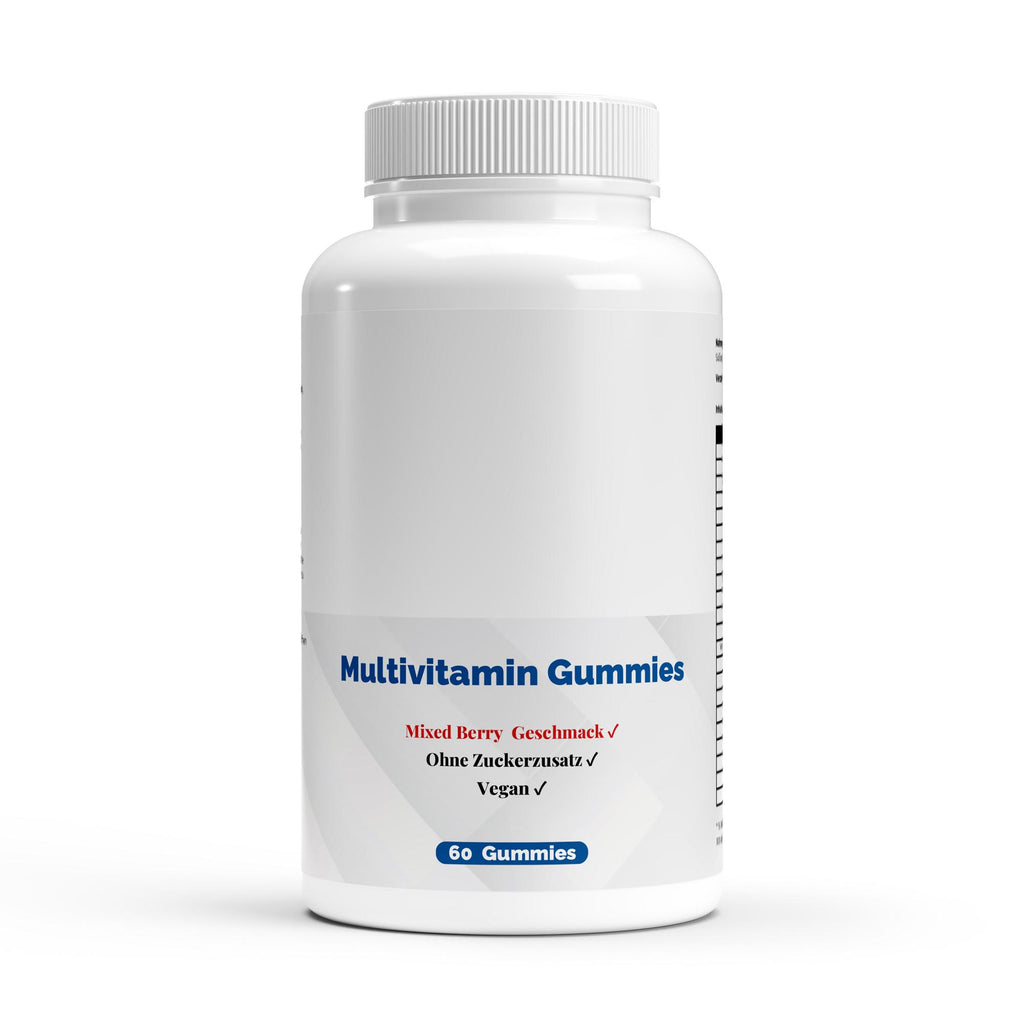 Gomitas premium de multivitaminas y minerales - 60 unidades - BORNSTRONG FITNESS