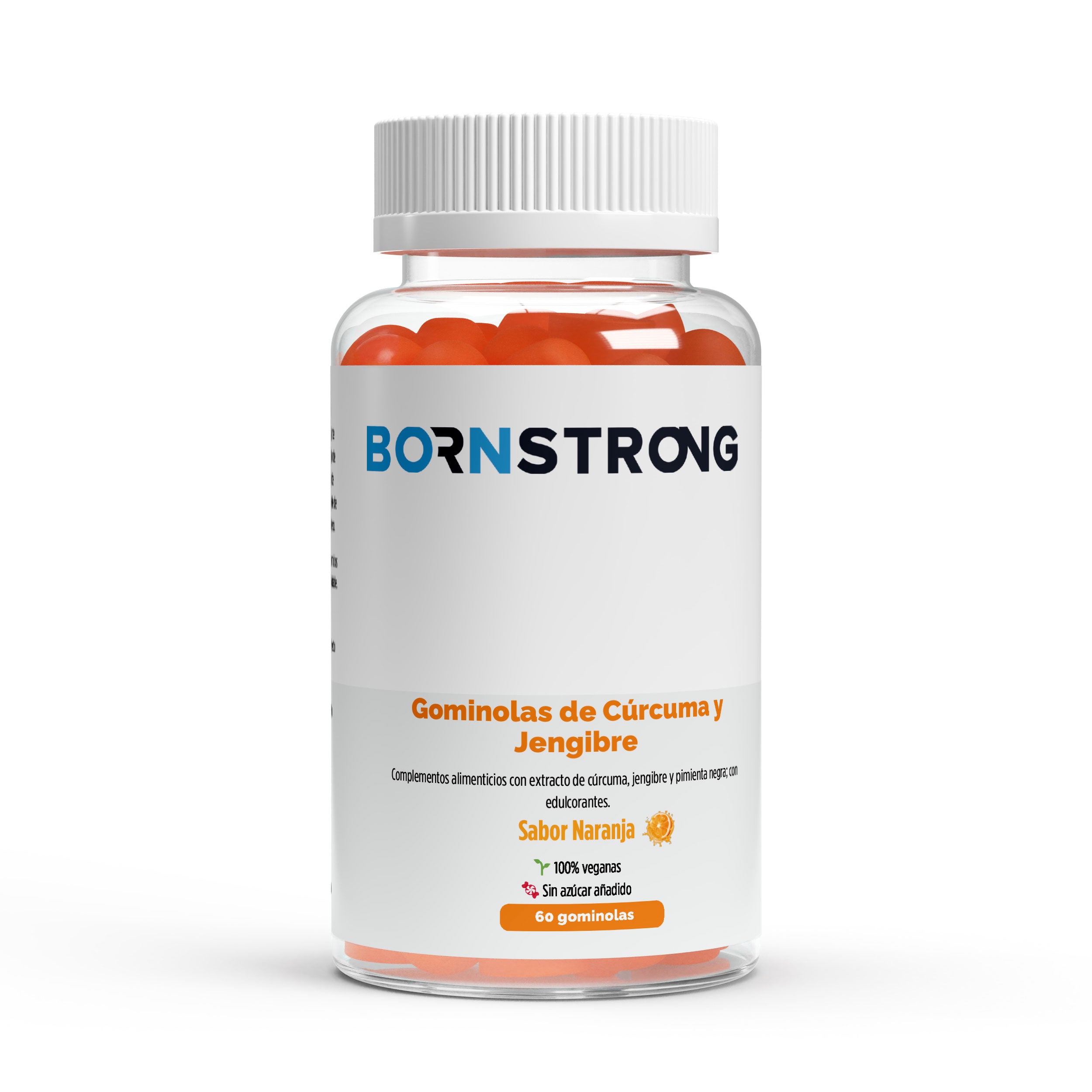 Gominolas de Cúrcuma + Jengibre + Pimienta Negra • Antiinflamatorio natural • Defensas TOP - BORNSTRONG FITNESS