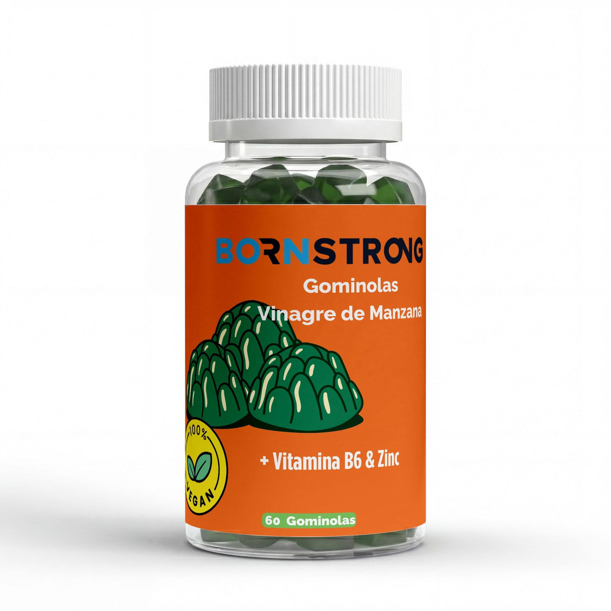 Gominolas de Vinagre de Sidra + Vitaminas C y B6 + Cromo | 60 unidades — componente de Focus Diario
