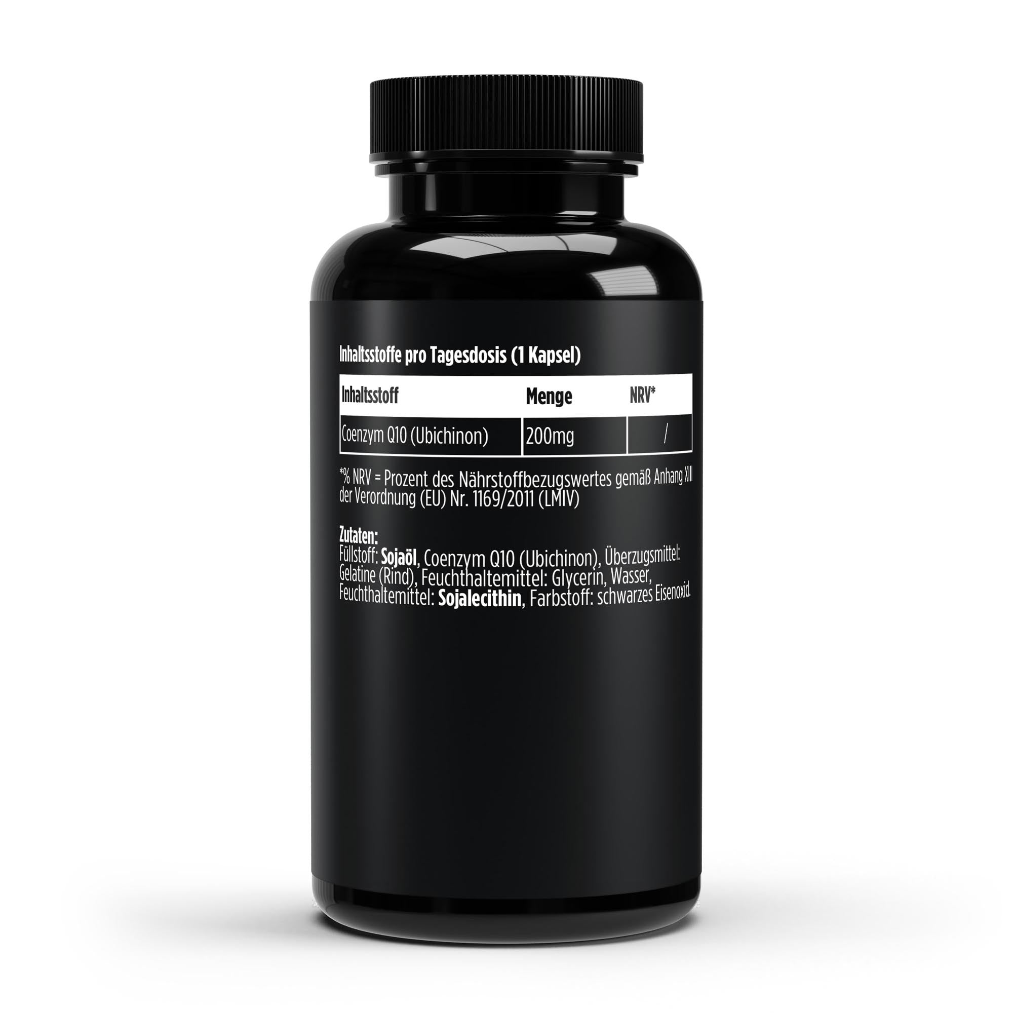 Coenzima Q10 200mg: Energía Celular y Corazón Fuerte