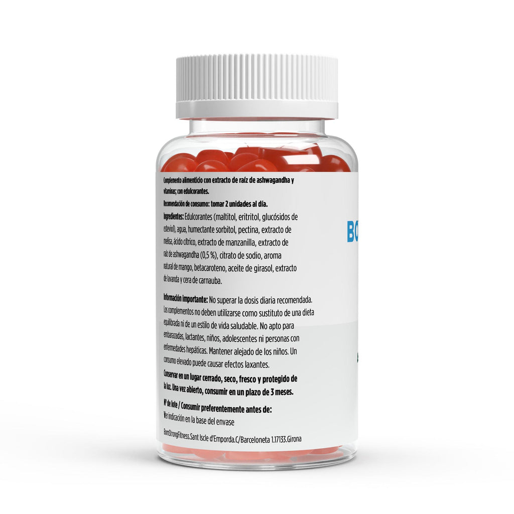 Gominolas Ashwagandha + Vitamina B6 • Calma Natural • Sueño Reparador • Estrés bajo control - BORNSTRONG FITNESS