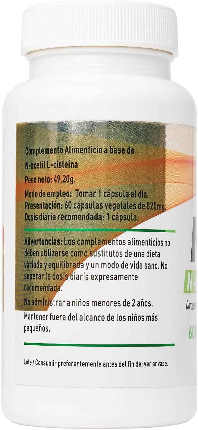 NAC 600mg (Pulmones, Glutation Top)