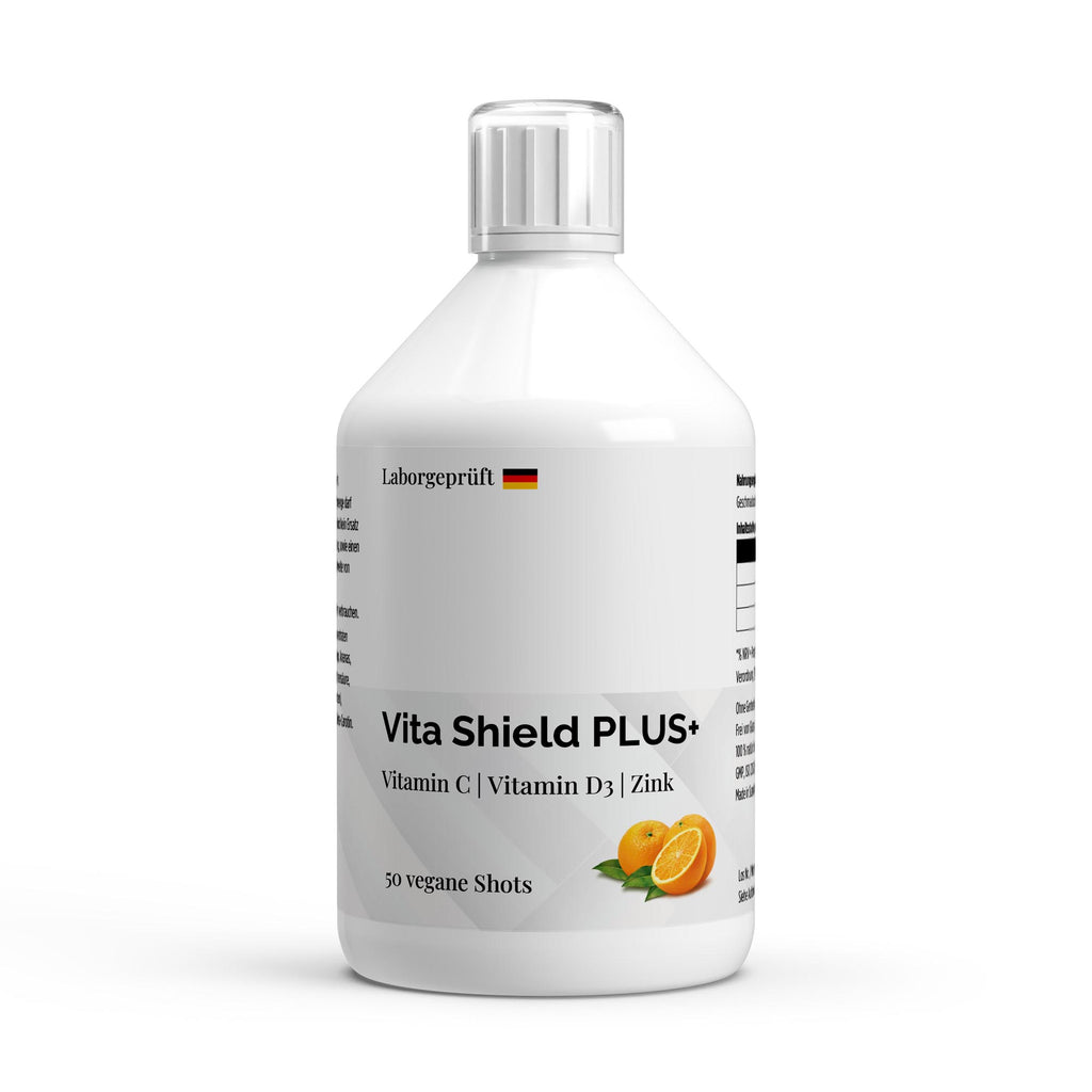 Vita Shield PLUS+ Shots - Naranja Fresca • Inmunidad Activa • Protección Diaria • Energía