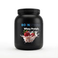 Premium Whey Protein Fresa • Proteína Limpia 97% - BORNSTRONG FITNESS