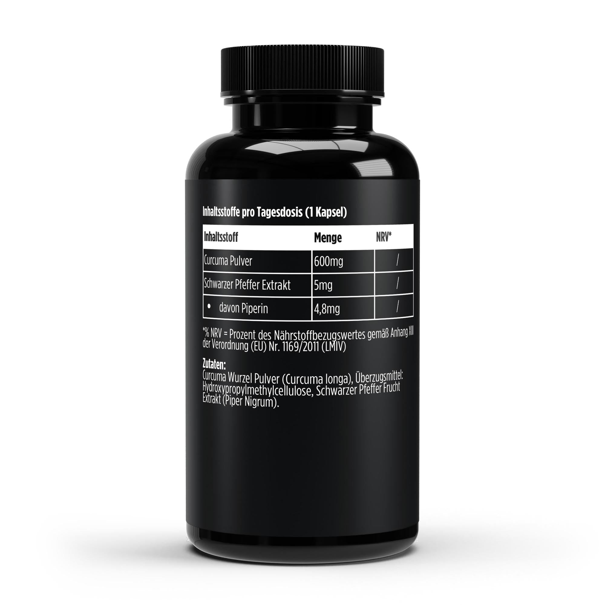 Cúrcuma + Piperina - 60 Capsulas