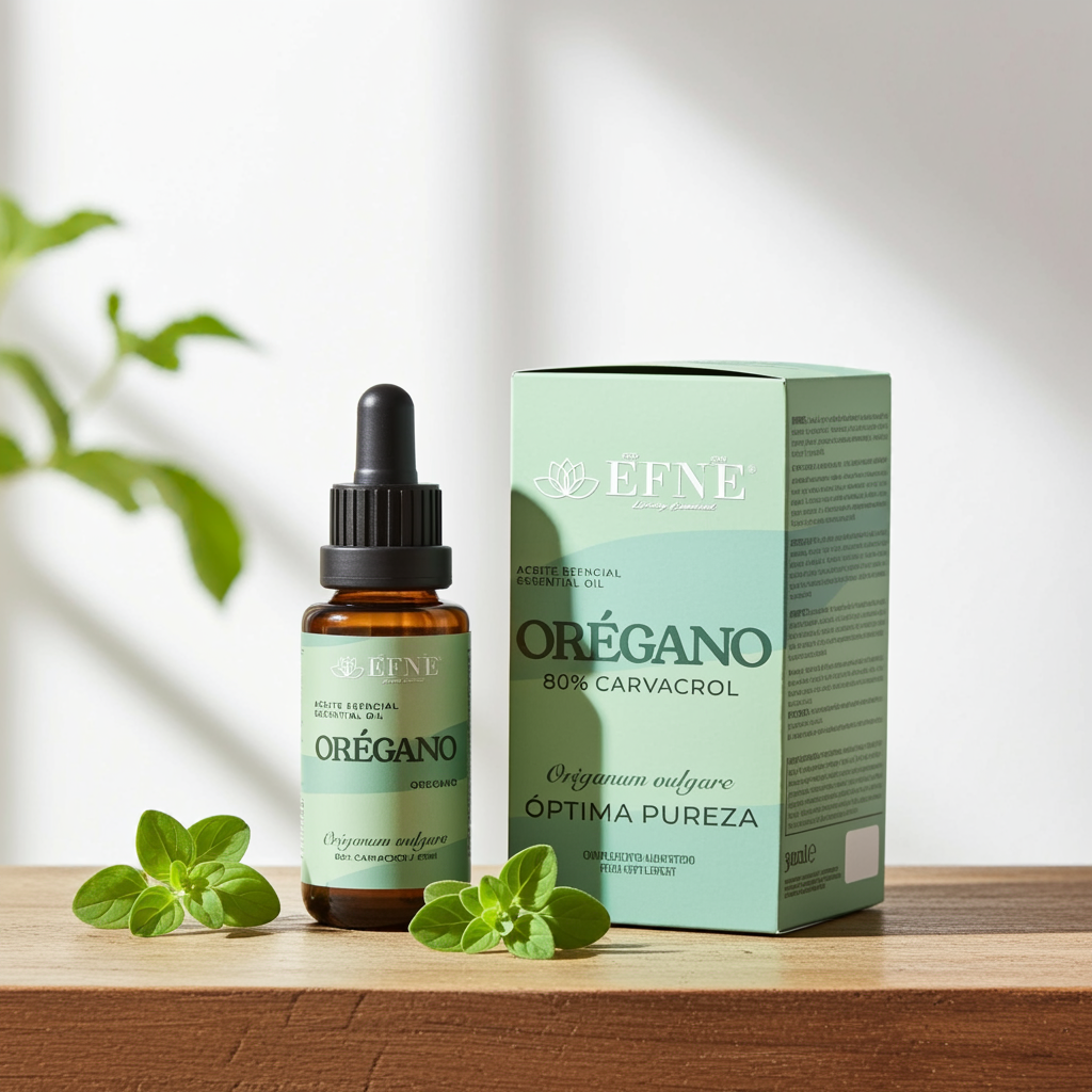 Aceite de Orégano EFNE – 80% Carvacrol de Alta Potencia