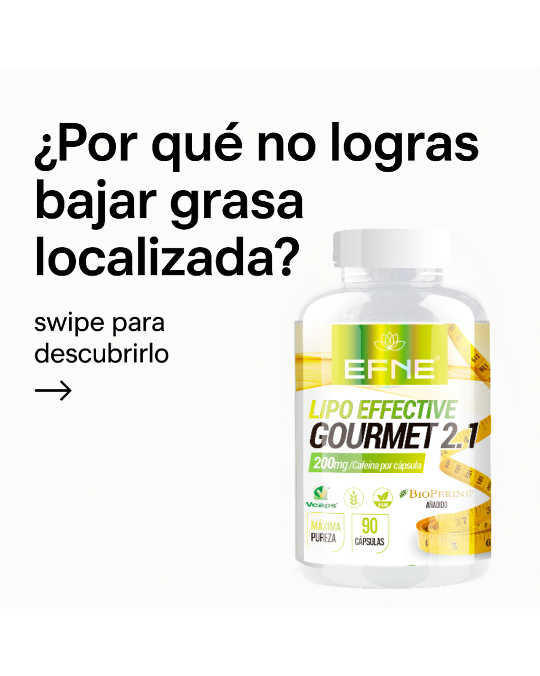 Lipo Effective EFNE 90 cápsulas – Activación y definición