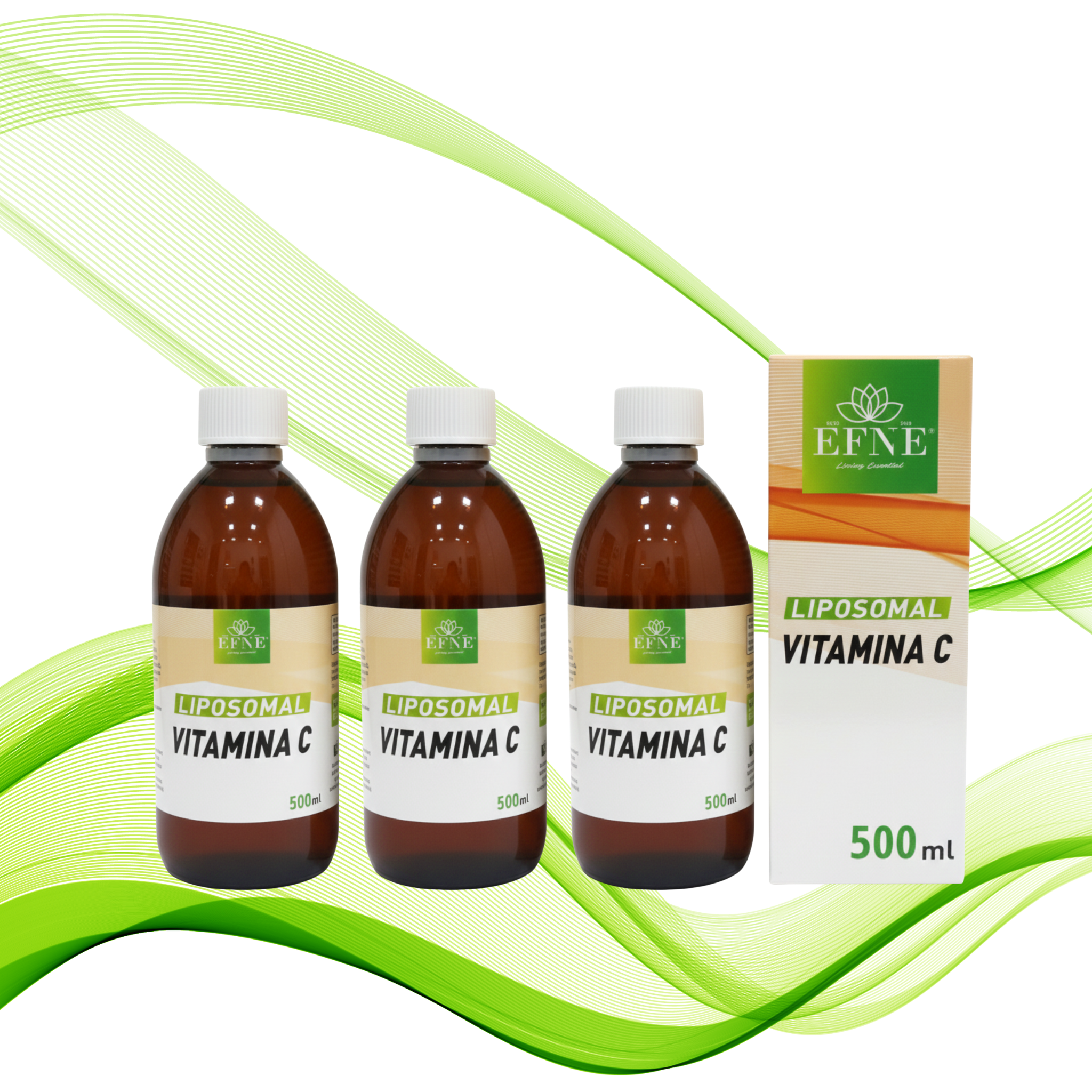 Vitamina C Liposomal EFNE | 1050mg