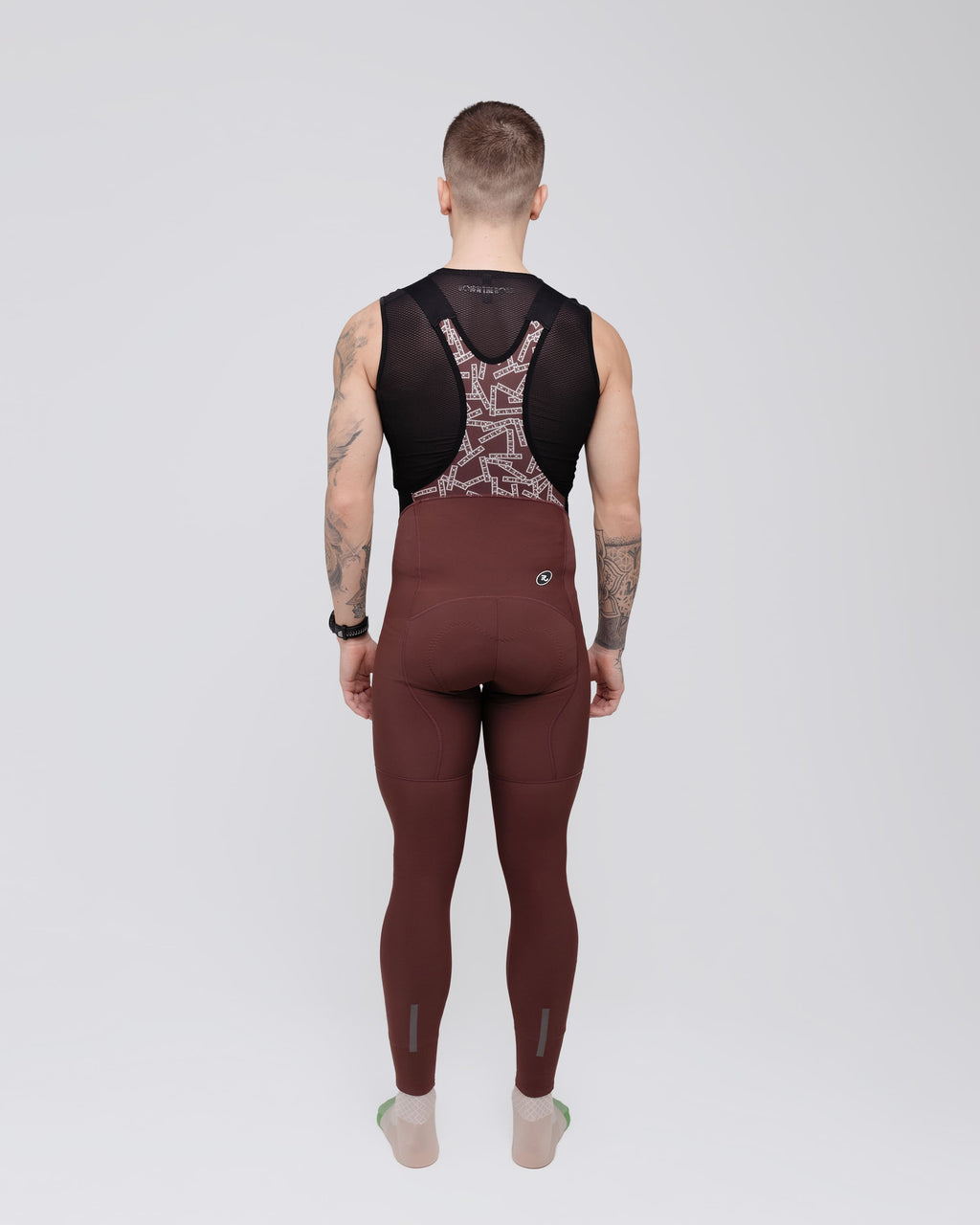 Men's Elite Bib Tights - Terra Brown