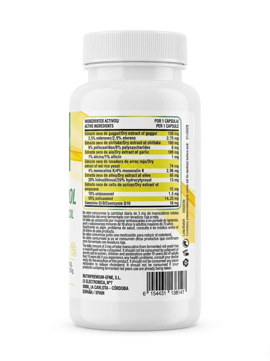 Cholesterol Fórmula Magistral EFNE| Control Natural de Colesterol
