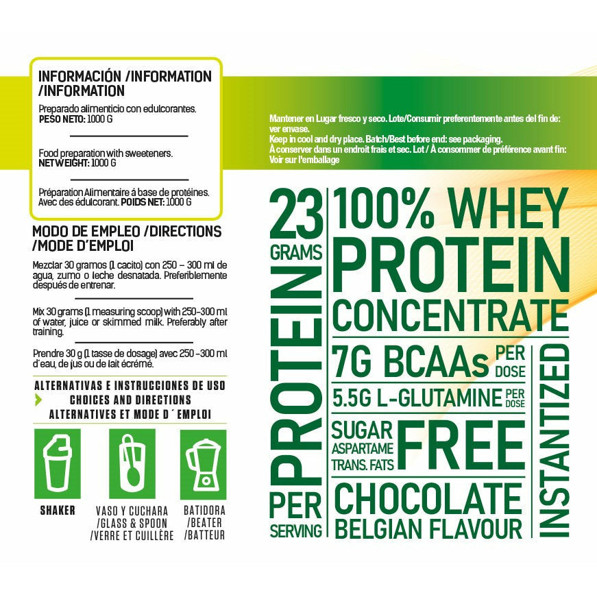 Proteína Whey Chocolate EFNE | Sabor Clásico y Potente con DigeZyme® (1kg / 2kg)