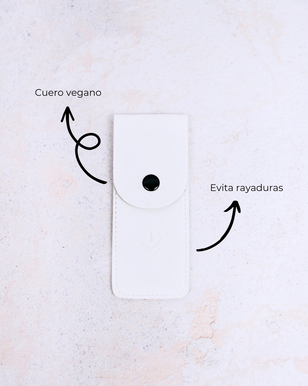 Funda Maquinilla de Afeitar Blanca