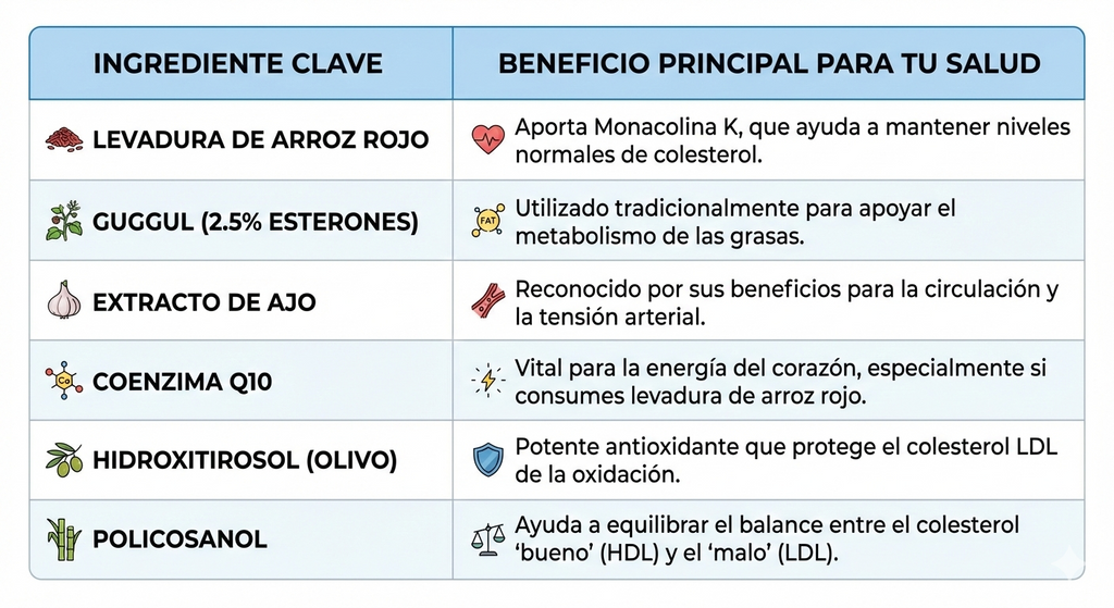 Cholesterol Fórmula Magistral EFNE| Control Natural de Colesterol