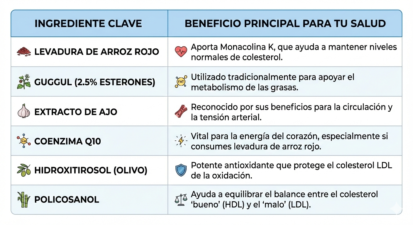Cholesterol Fórmula Magistral EFNE| Control Natural de Colesterol