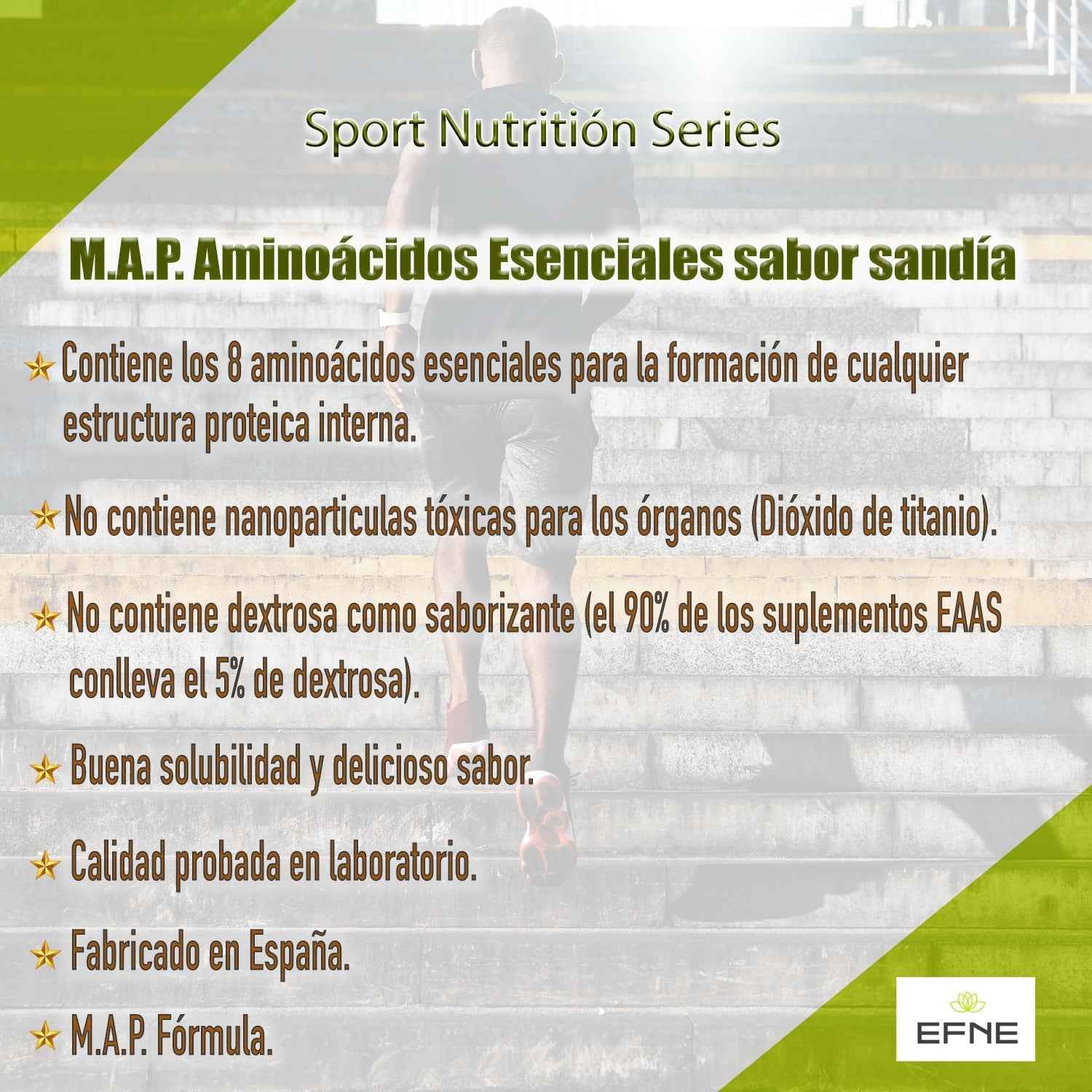 M.A.P. EFNE – Aminoácidos Esenciales de Alta Absorción