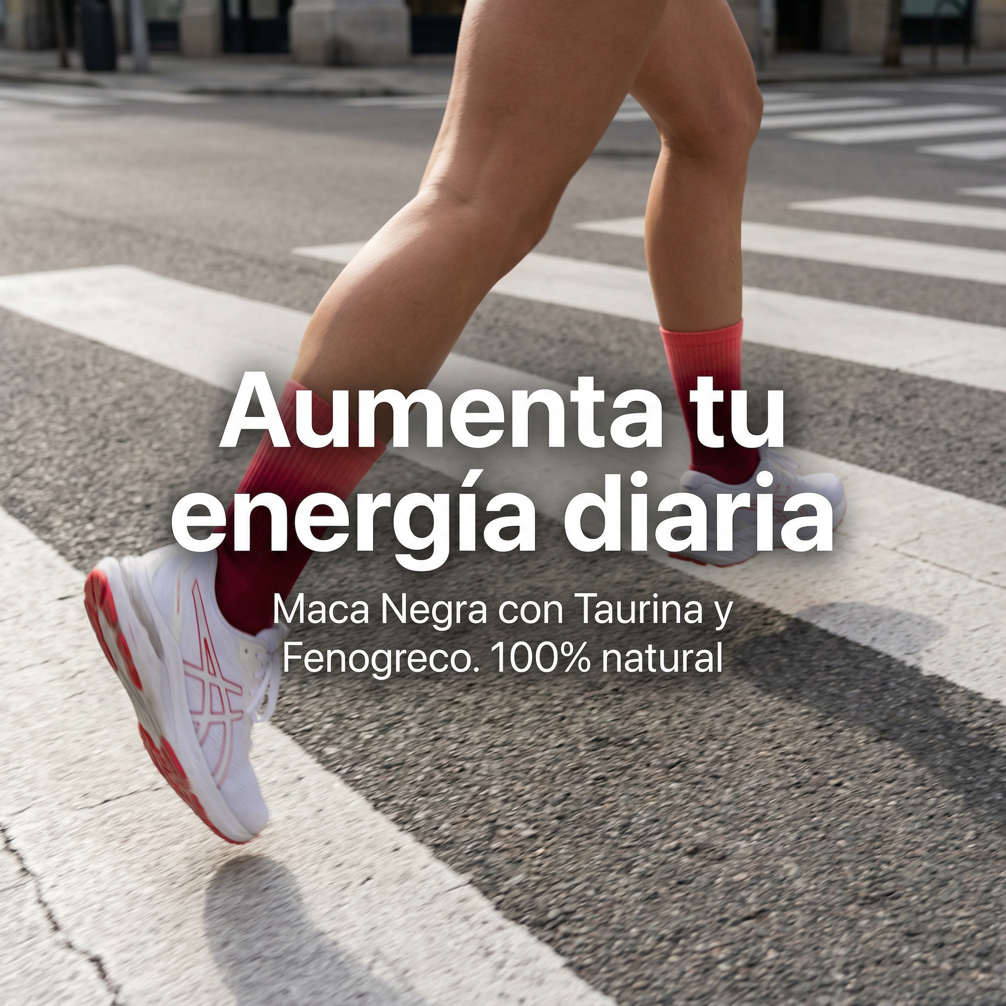 Maca + Taurina Just Elements Wellness 120 cápsulas - Aumenta tu rendimiento fisico