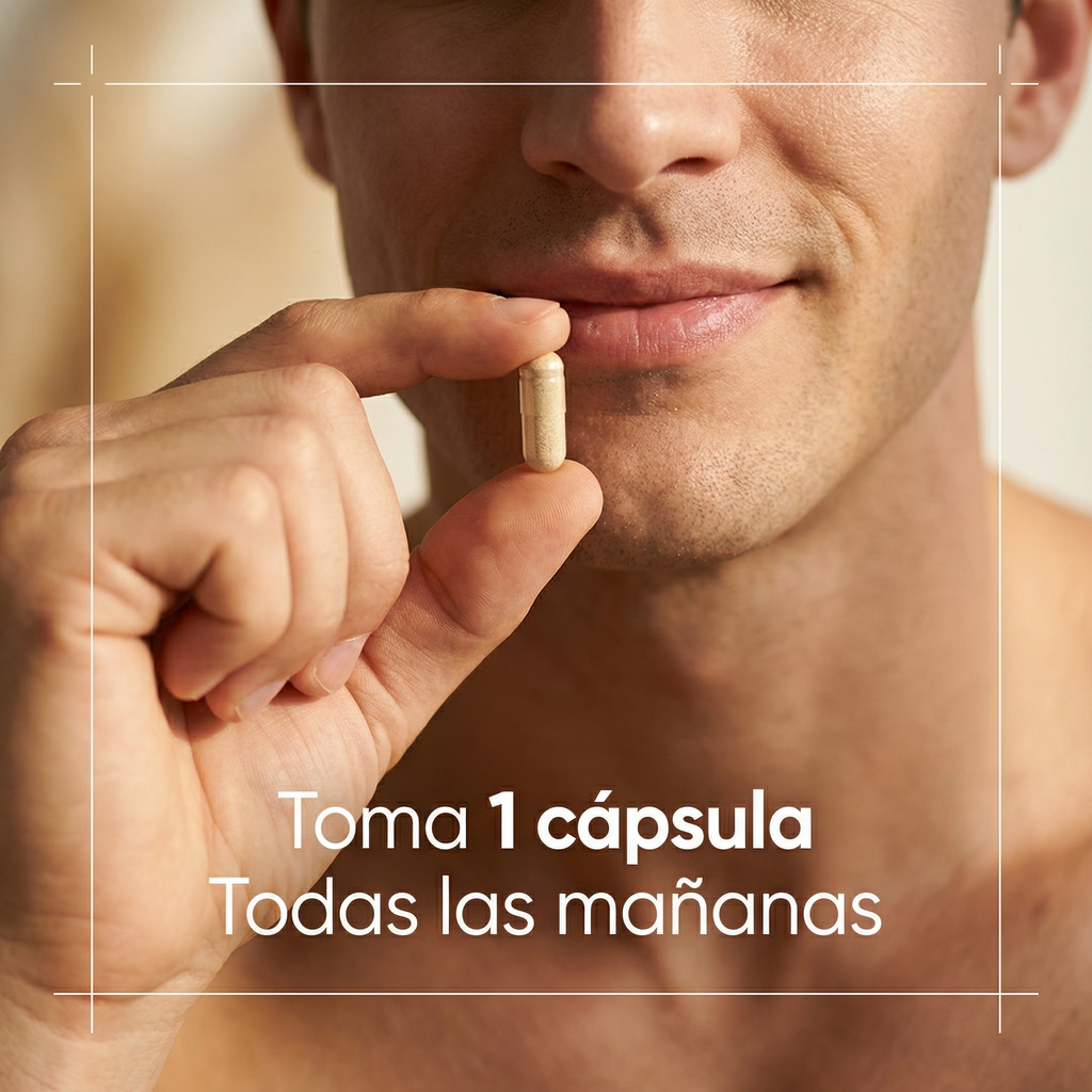 Maca + Taurina Just Elements Wellness 120 cápsulas - Aumenta tu rendimiento fisico