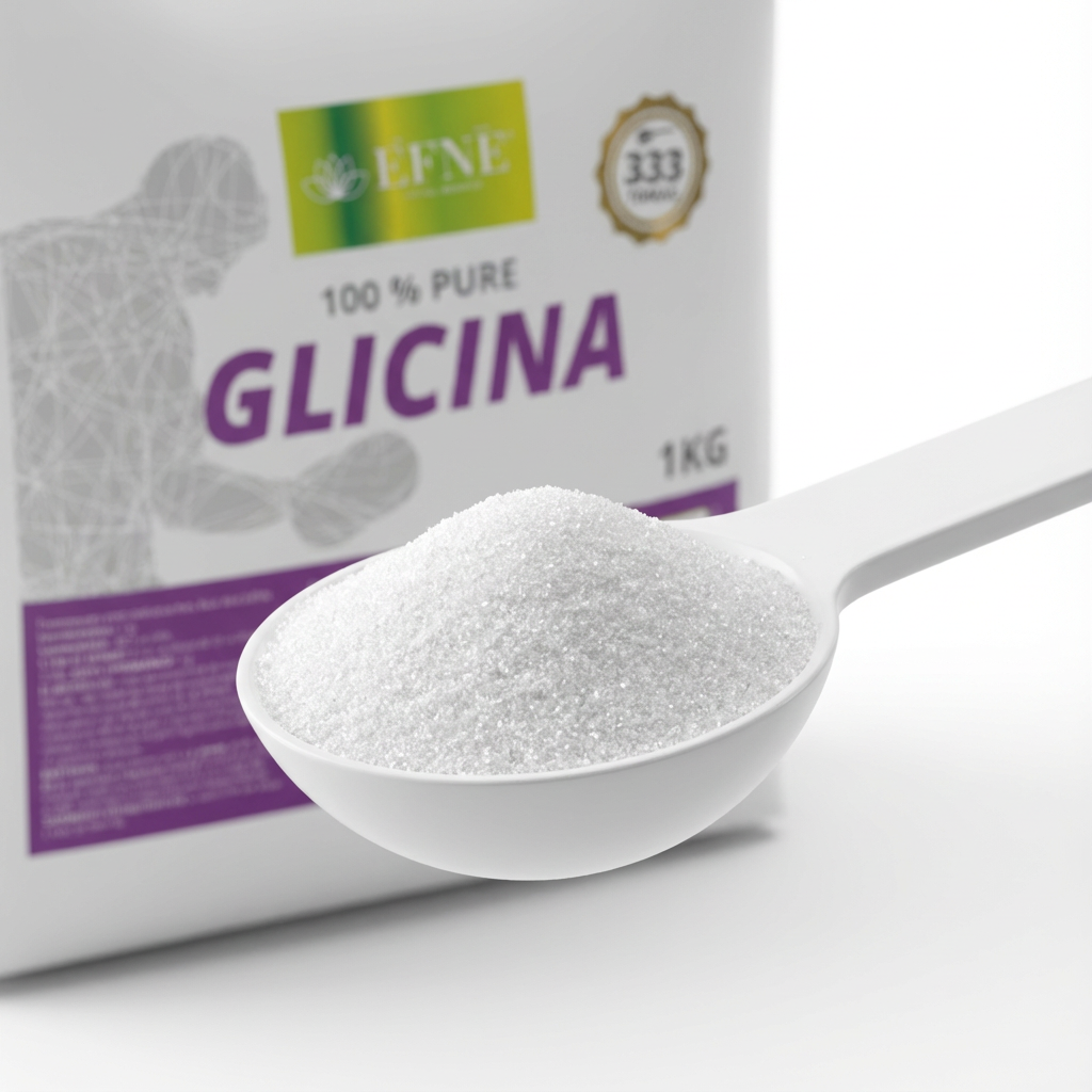 Glicina 100% pura EFNE 1 kg | 333 tomas | Aminoácido