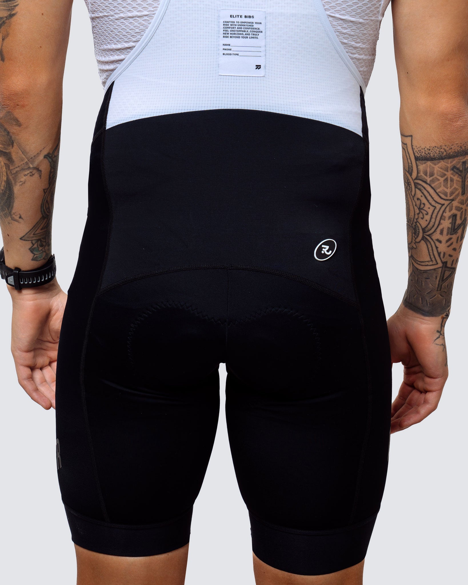 Men's Bibs - Elite White Laces