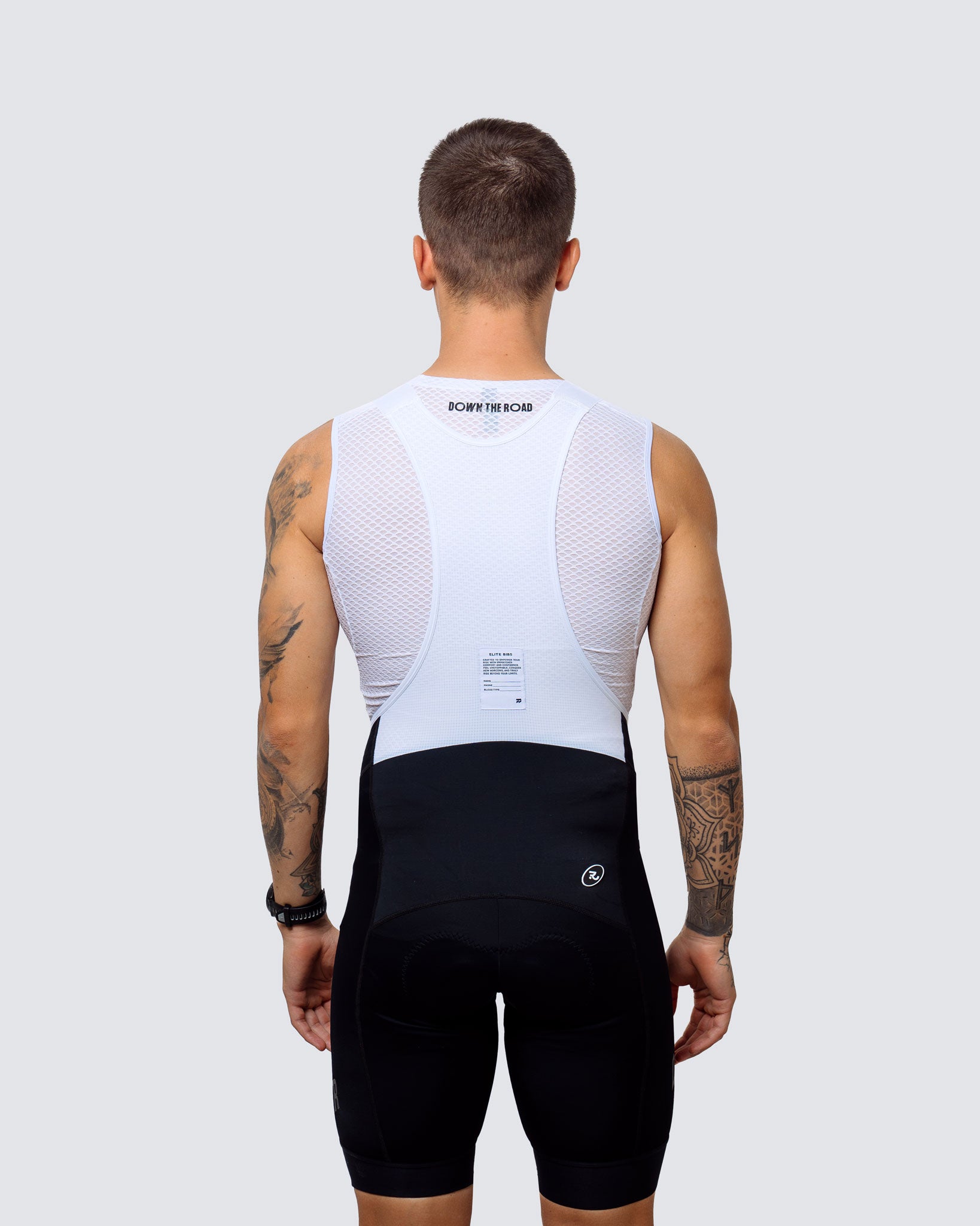 Men's Bibs - Elite White Laces