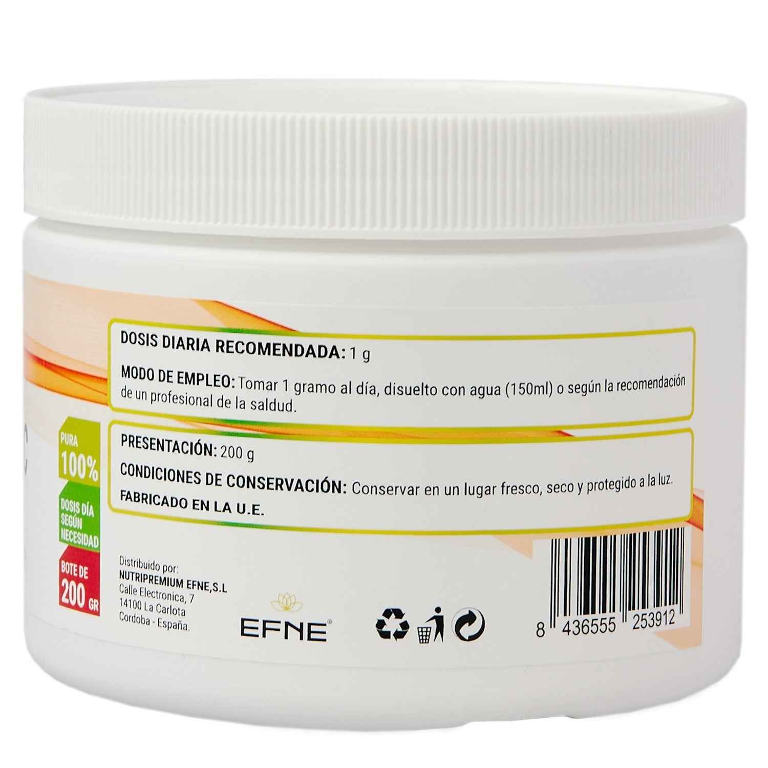 Vitamina C Ácido L-Ascórbico 200 gr