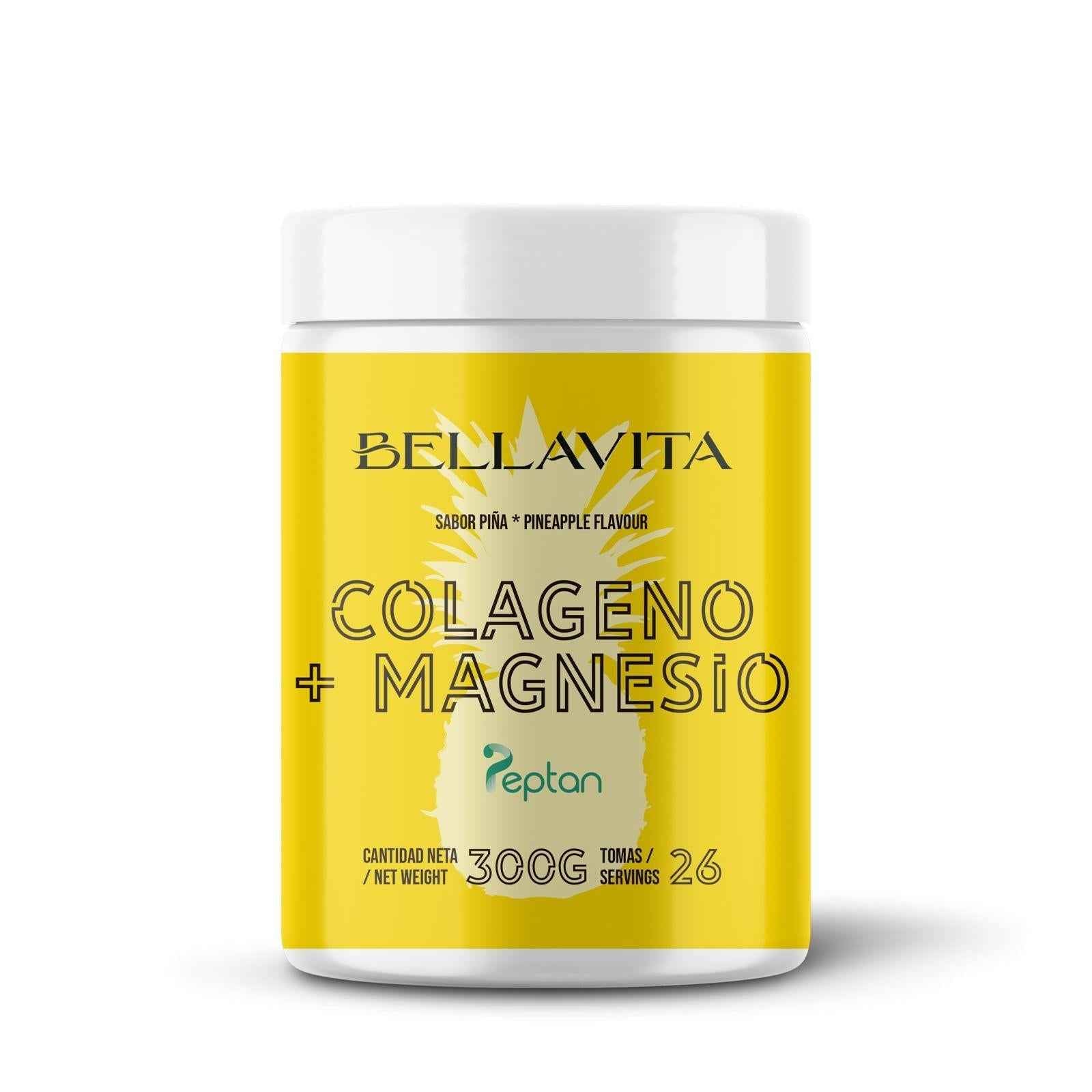 Colágeno + Magnesio EFNE – Peptan® 300g Sabor Piña