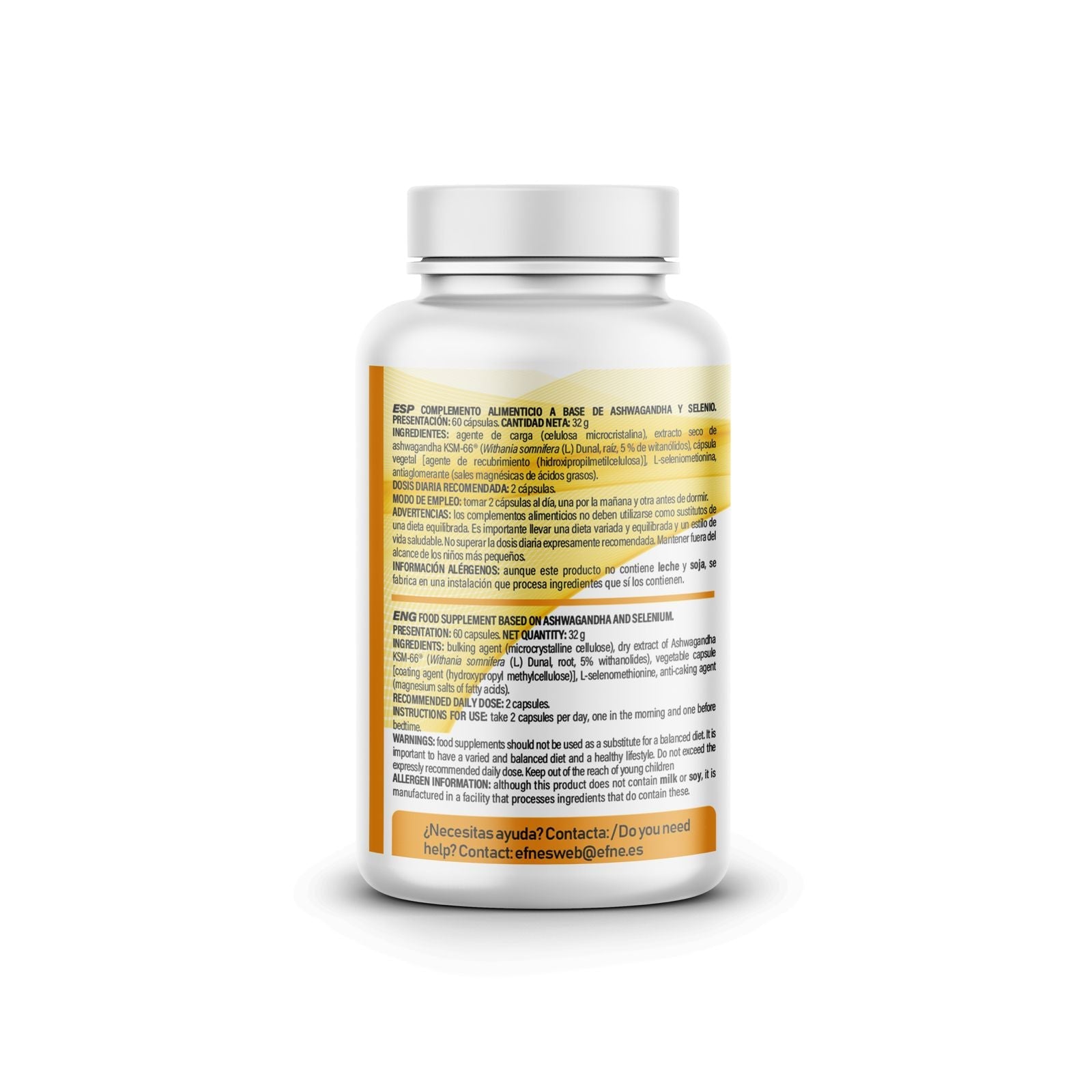 Selenium + Ashwagandha + MAX T3 – Fórmula Avanzada para Tiroides y Estrés