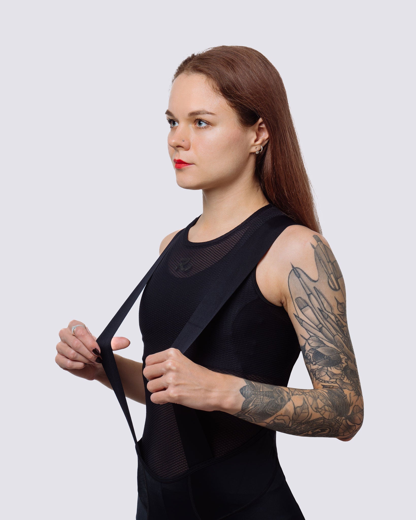 Women's Bibs - Elite Black Laces
