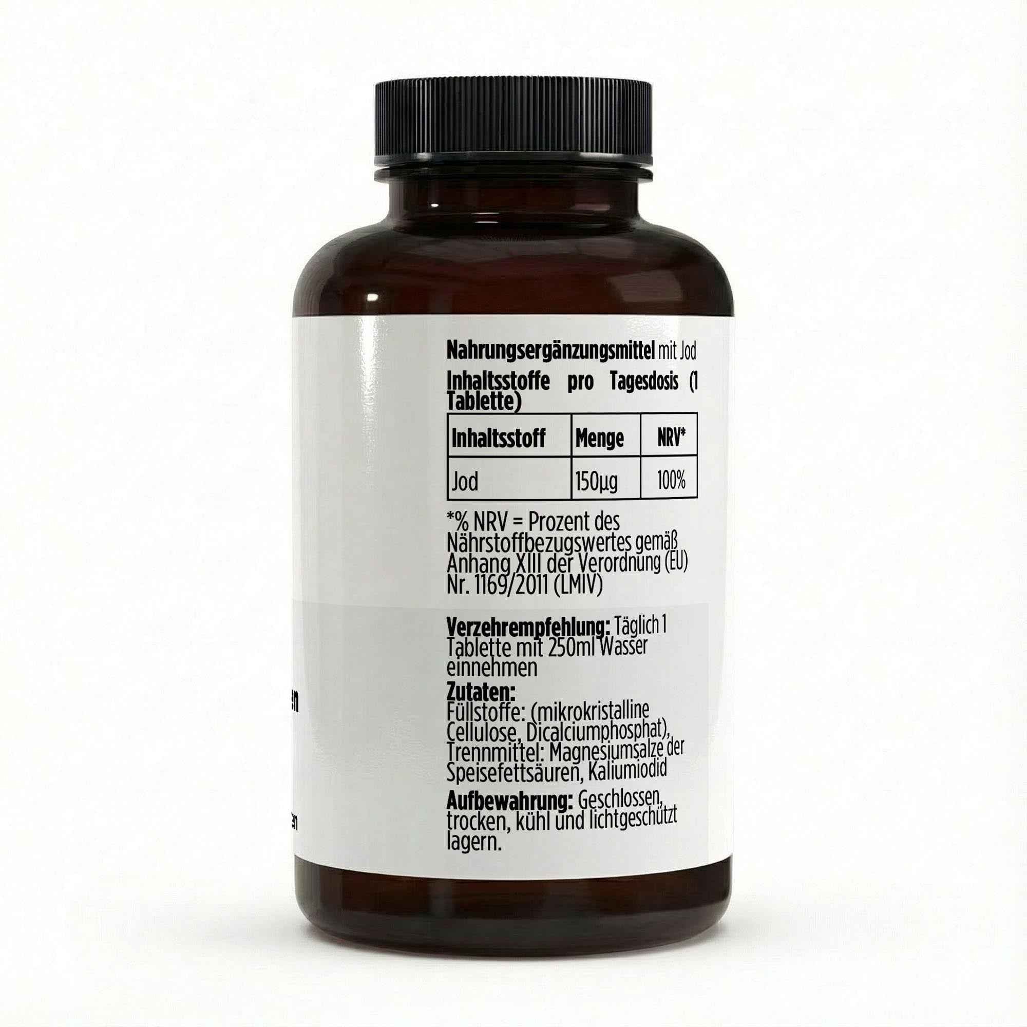 Iodine - 180 vegan tablets