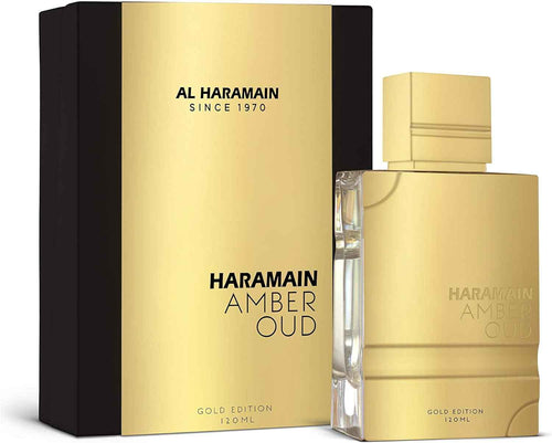 Al Haramain Amber Oud Gold Edition by Al Haramain Eau De Parfum Spray (Unisex) 4 oz / 120 ml