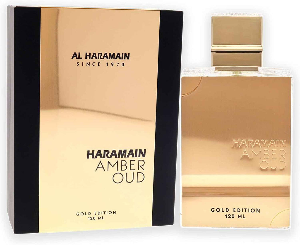 Al Haramain Amber Oud Gold Edition by Al Haramain Eau De Parfum Spray (Unisex) 4 oz / 120 ml