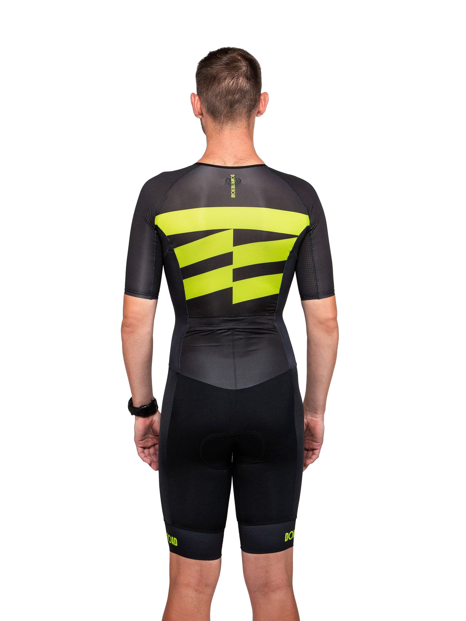 Men's Breakaway Trisuit -  Neon Green