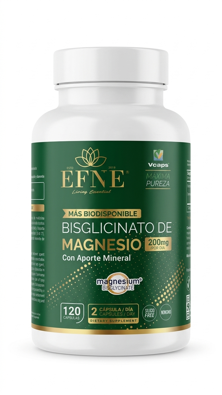 Magnesio Bisglicinato EFNE – Sueño, Relajación y Energía Natural