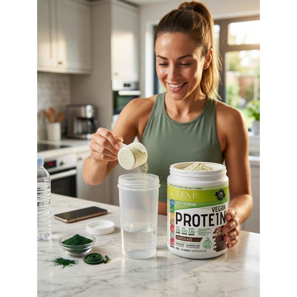 Proteína Vegana EFNE – Plant Based sin azúcares