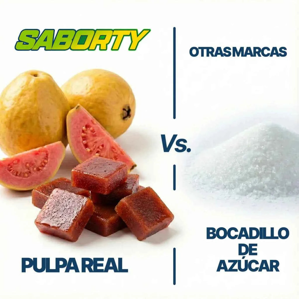 Bocadillo de Guayaba Energy: Gel Sólido Natural (Caja 32 Uds. / Pack Ahorro)