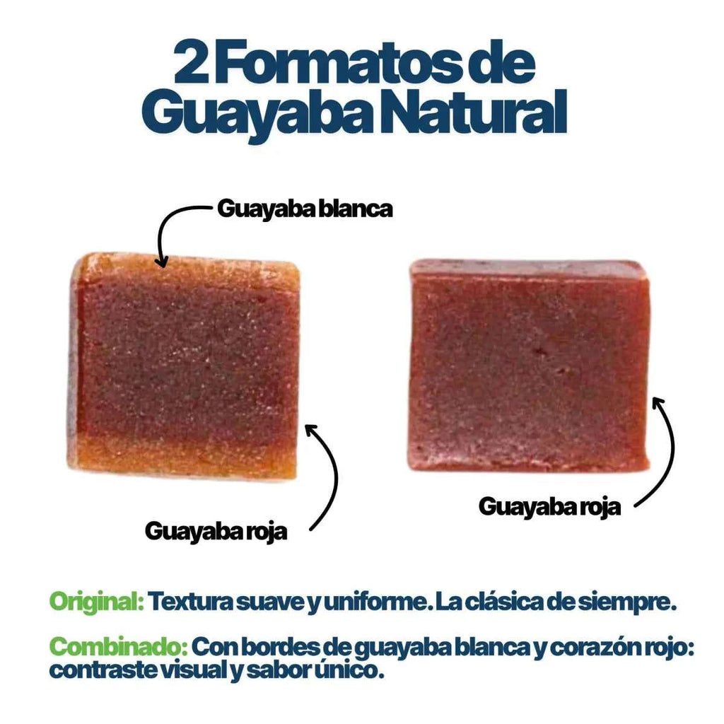 Bocadillo de Guayaba Energy: Gel Sólido Natural (Caja 32 Uds. / Pack Ahorro)