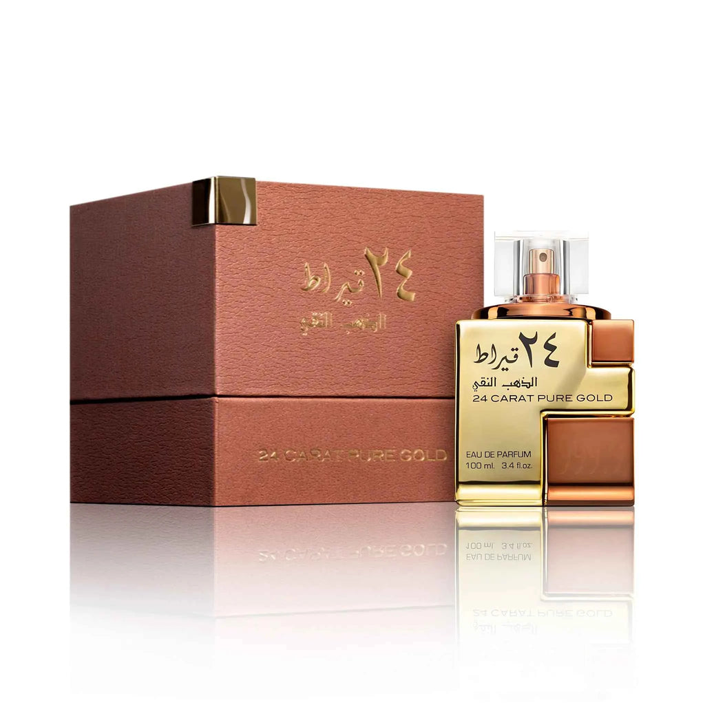 Lattafa 24 Carat Pure Gold Eau De Parfum 100ml Women Fragrance