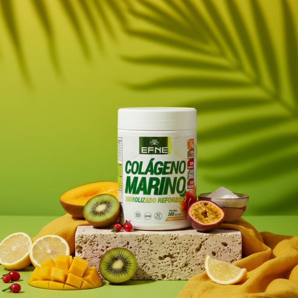 Colágeno Marino Hidrolizado EFNE – Con Ácido Hialurónico y Vitaminas