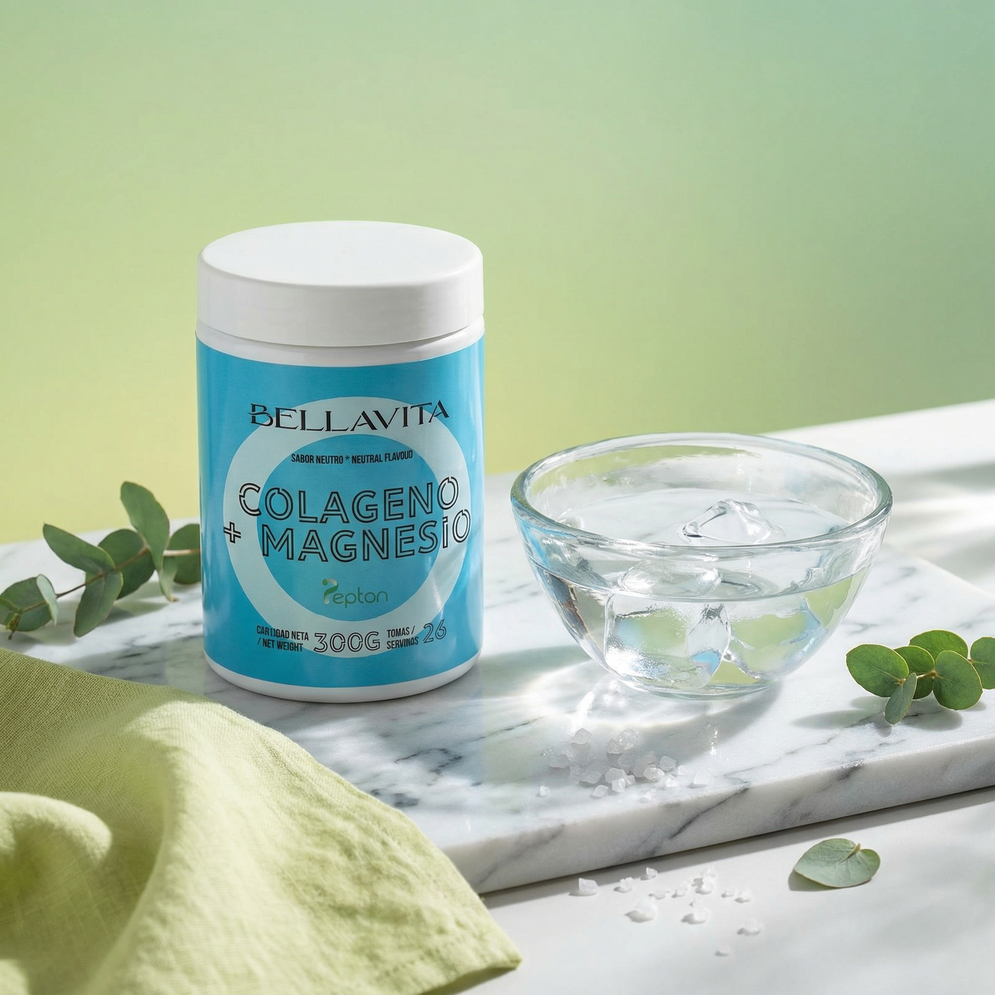 Colágeno + Magnesio EFNE – Peptan® 300g Sabor Neutro