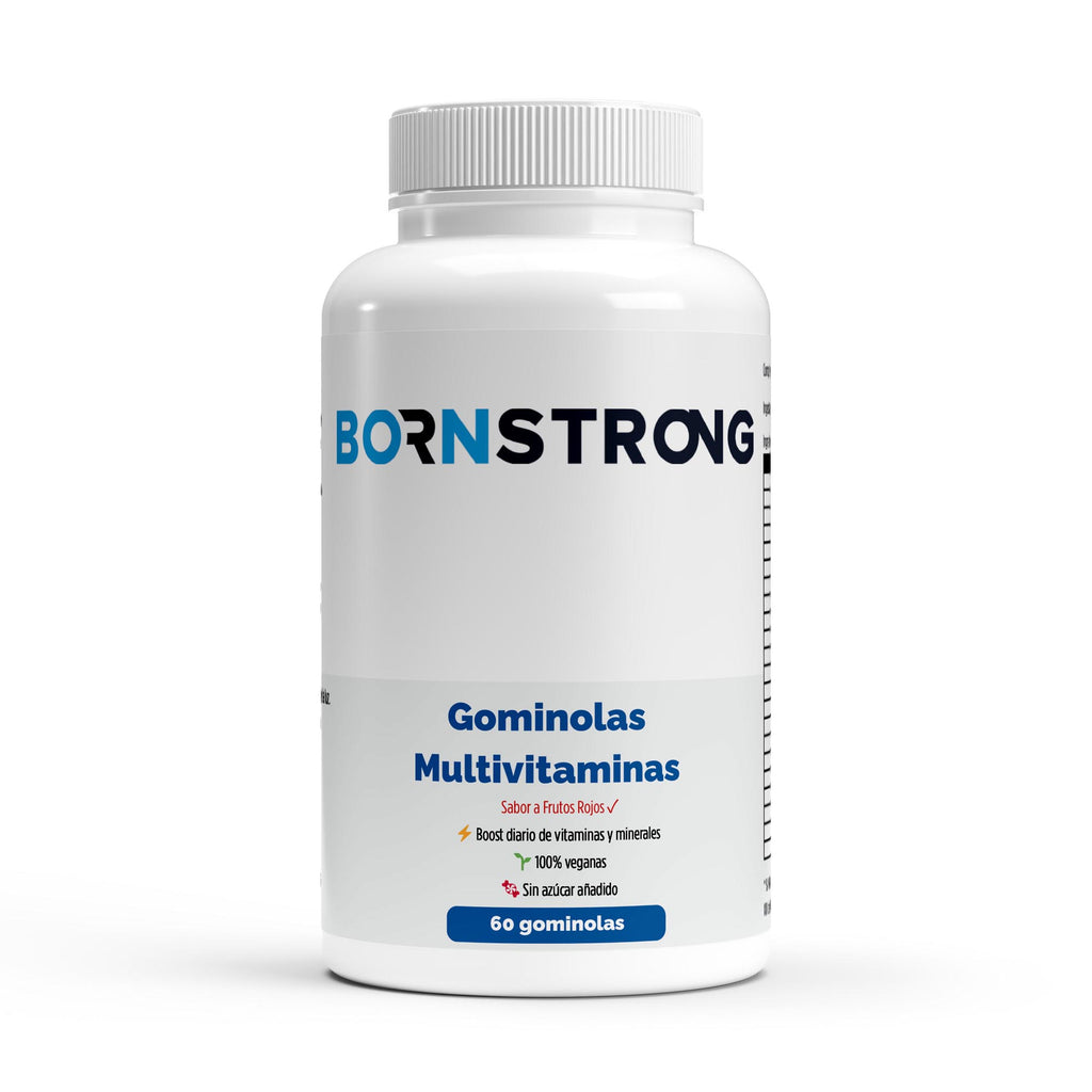 Gominolas Multivitaminas y Minerales • Energía Diaria • Defensa Inmune - BORNSTRONG FITNESS