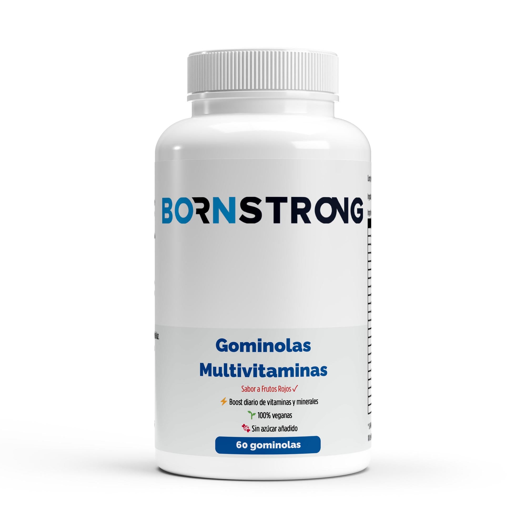 Gominolas Multivitaminas y Minerales • Energía Diaria • Defensa Inmune - BORNSTRONG FITNESS