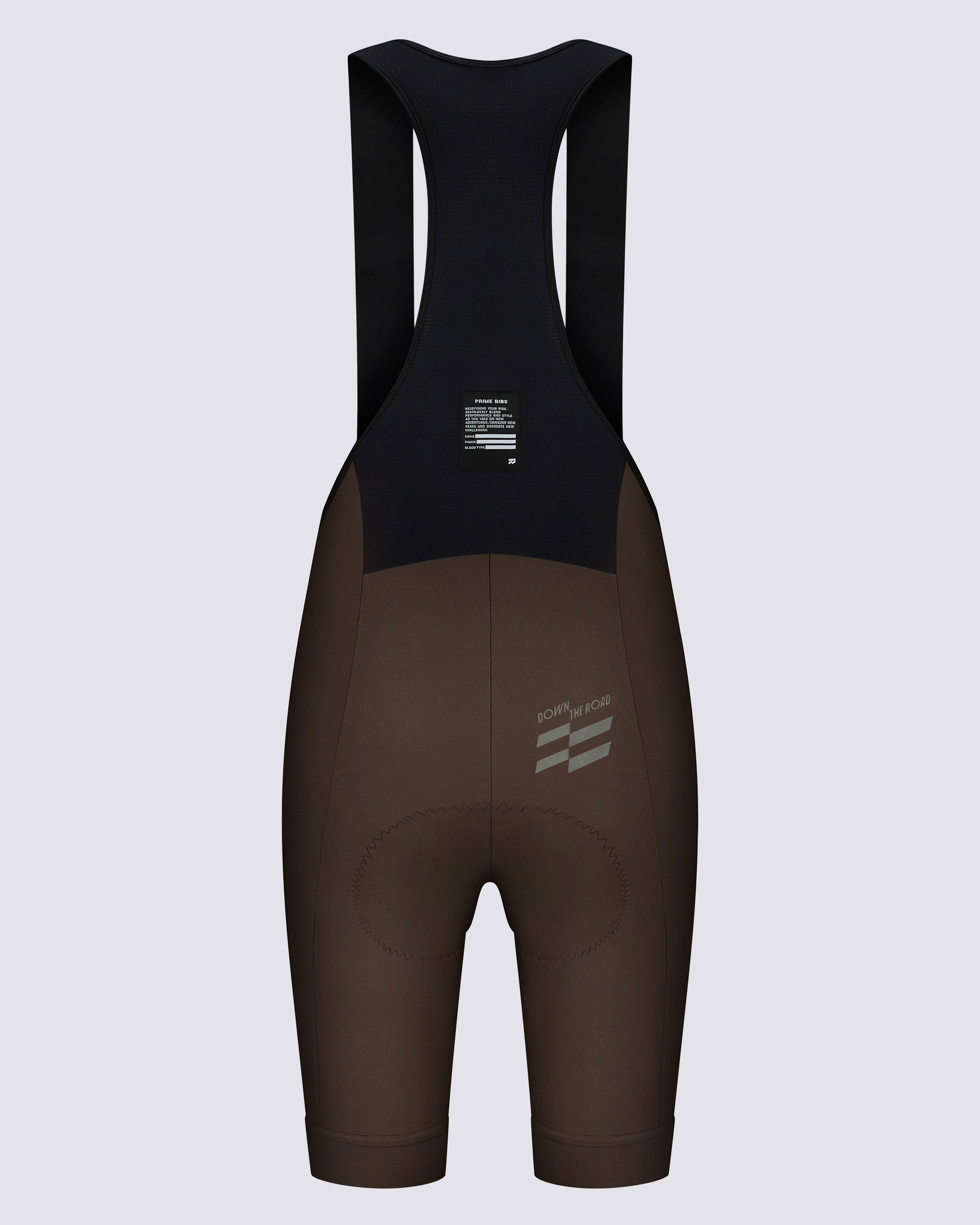 Women's Bibs - Prime Espresso Brown
