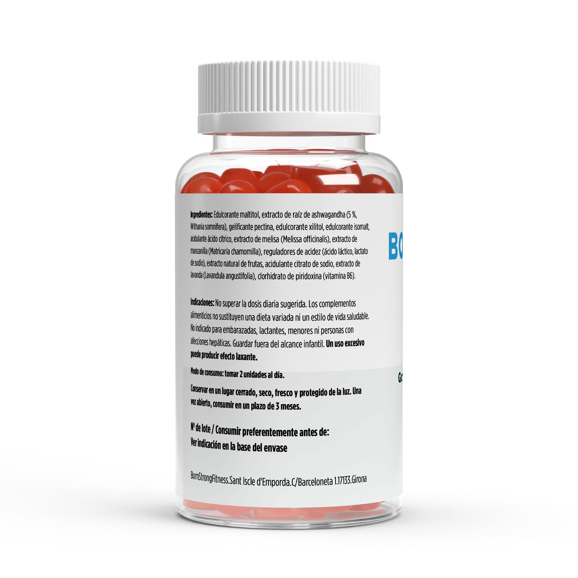 Gominolas premium de Ashwagandha 300 + Vitamina B6 • Calma Profunda • Sueño de Calidad - BORNSTRONG FITNESS