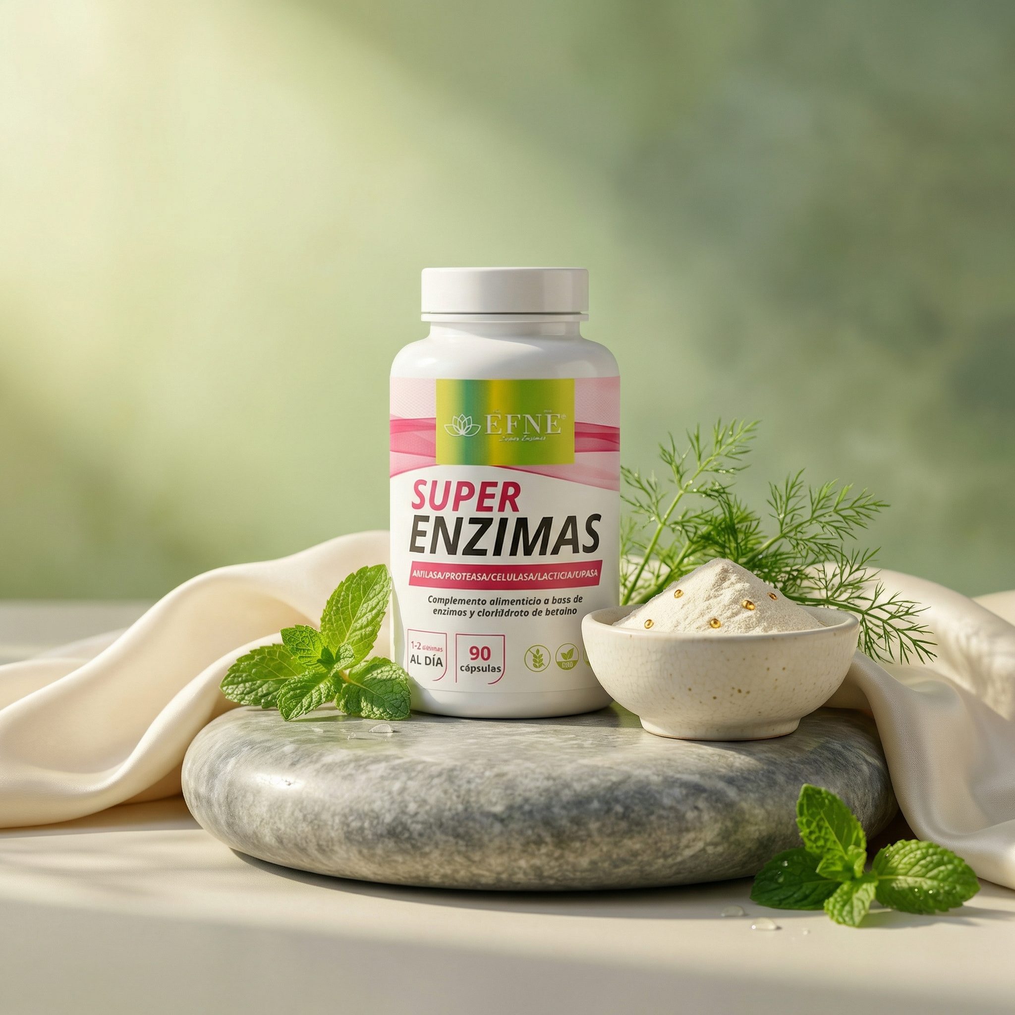 Super Enzimas EFNE – Fórmula Digestiva Avanzada